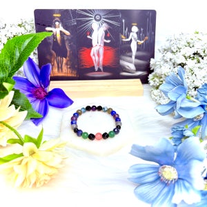 레비아탄 데모닉 탈리스만 팔찌 [어두운 꽃]☿🜄