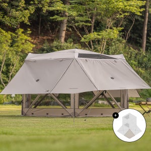 아이두젠 반타곤 원터치 텐트 그늘막 돔 쉘터 + 캐노피 패키지