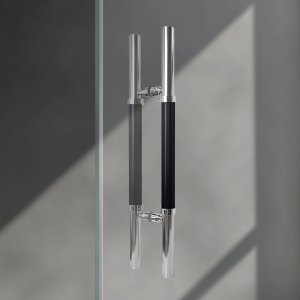 강화도어손잡이 HSB 원형일자 골고무 340mm