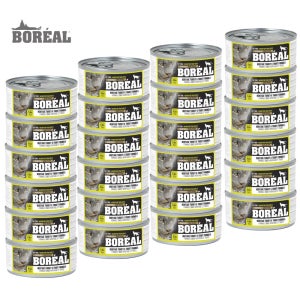 보레알 캣 고양이 그레인프리 주식캔 습식사료 칠면조송어, 156g, 24개