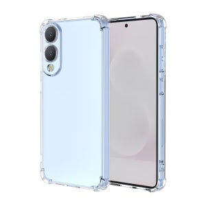 1+1 방탄 범퍼 젤리케이스 투명, 갤럭시S25 엣지