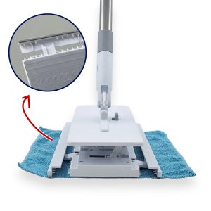 롱라이트 딸깍핏 원터치 밀대걸레 바닥청소 청소밀대 물걸레 정전기 청소포 물티슈