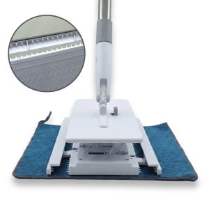 롱라이트 딸깍핏 원터치 밀대걸레 바닥청소 청소밀대 물걸레 정전기 청소포 물티슈