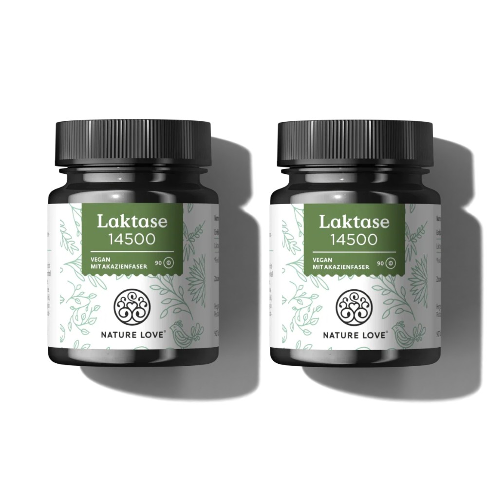 Nature Love 독일 네추럴<b>러브</b> 락타아제 14500 90정 x 2팩