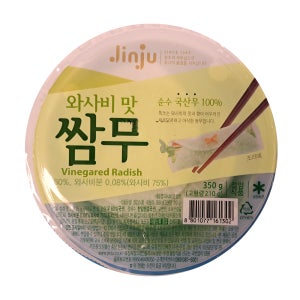 와사비맛 쌈무 350g/진주햄