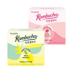 티젠 콤부차 파인애플 50스틱+피치 50스틱 (외 11종 중 택2)