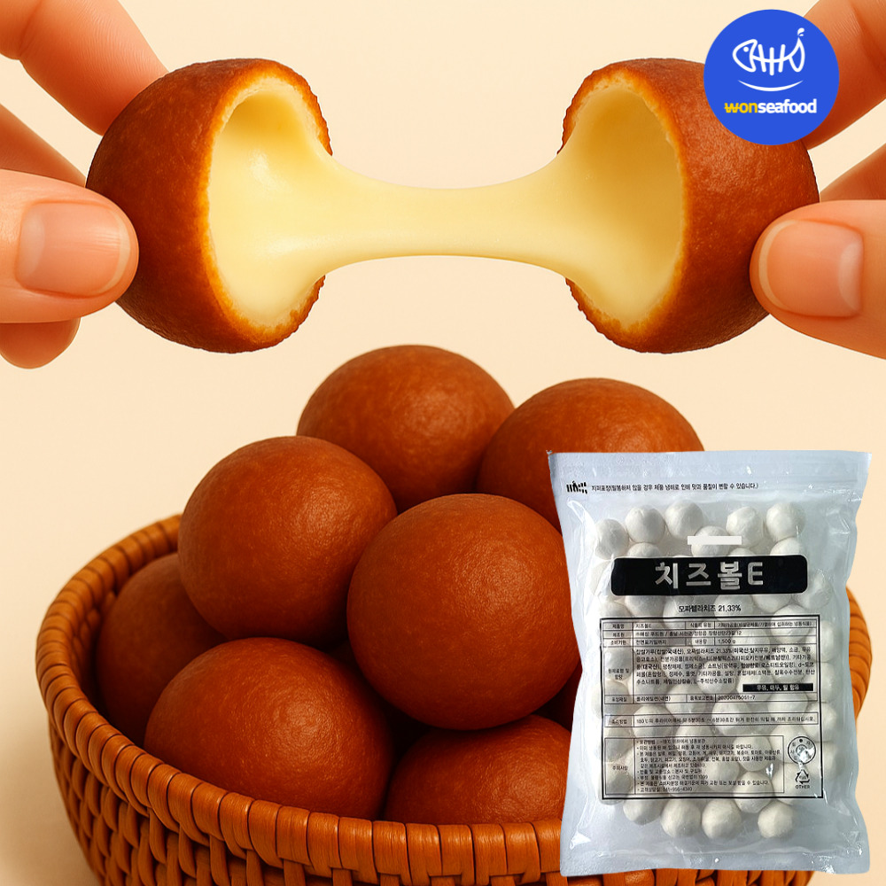 찹쌀 치즈볼 모짜렐라 치코야끼