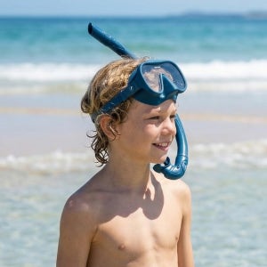 이츠라이프 썬비치 키즈 스노클링 마스크 접는 스노클세트 프리다이빙 장비