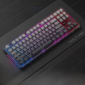 독거미 F87Pro 기계식키보드 무선 3모드 타란튤라 화이트-F87-우주금축