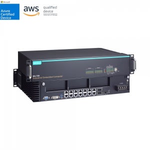 MOXA DA-720-C7-DPP x86 2U 19-inch high density 14 gigabit Ethernet rackmount computer
