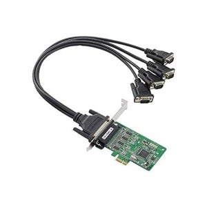MOXA CP-114EL-DB9M 4포트 RS232/422/485 PCI 익스프레스 카드