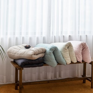 루아베 사계절 침대패드 먼지없는 워싱 누빔 매트리스 이불패드 고정밴드 SS(슈퍼싱글)