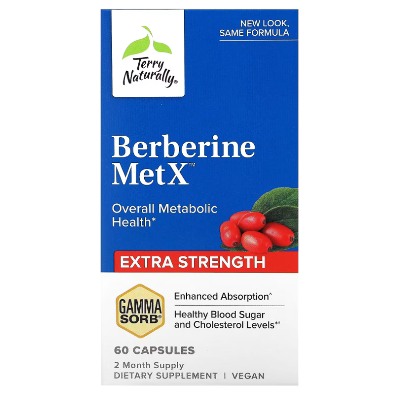 <b>테리내추럴리</b> 베르베린 메트엑스 60캡슐 고강도 250mg