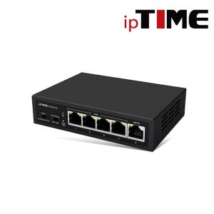 아이피타임 EFM ipTIME PoE401Q 스위치허브 스위칭허브 4포트 100Mbps