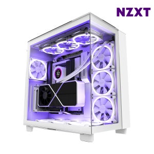NZXT H9 ELITE 화이트 PC케이스 미들타워케이스