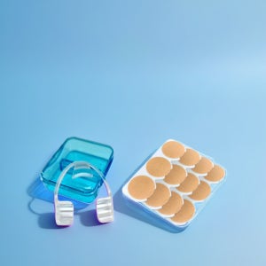 턱 관절 스플린트 수면용 교정기 스플린트 나이트 가드 + 패치