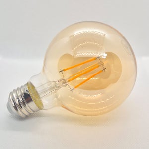 디밍 LED 에디슨전구 4W G95 E26 2200K 필라멘트램프 밝기조절 조광기용 나스필