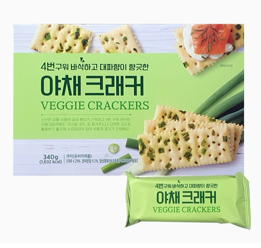 푸지안 대파향 야채 크래커