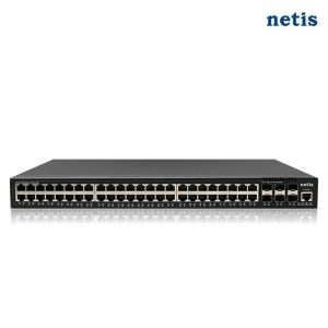 네티스 HST3354GM 48포트 엔터프라이즈 기업용 기가 스위칭허브 10G SFP