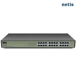 네티스 ST3124G 24포트 스위칭허브 기가 LAN 1000Mbps 스위치허브 CL