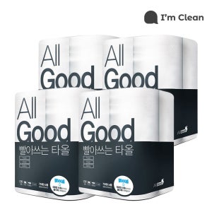 3+1 빨아쓰는 키친 타올 행주 올굿 75매 4롤
