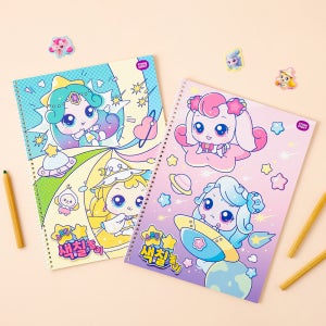 슈팅스타 캐치티니핑5 스프링 색칠놀이