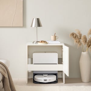 실키 로봇청소기장 로봇청소기 수납장 낮은 틈새 로청 보관함 오픈형 600