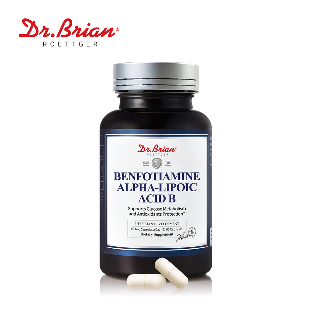 1개월분 닥터브라이언 벤포티아민 알파리포산 B 60캡슐, 1개