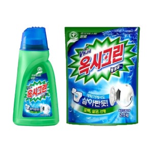 [22년생산]옥시크린 산소표백제 2.5kg 1개 + [22년생산]옥시크린 1.4L 1개