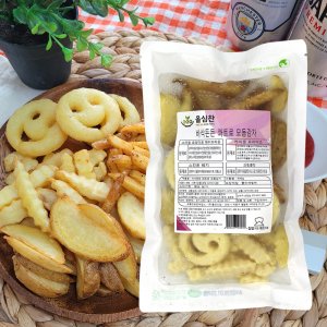 콰트로 모듬감자튀김 400g 업소용 감자튀김 30봉