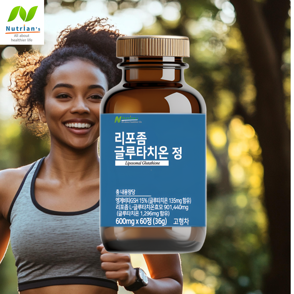 <b>뉴트</b>리안 리포좀 글루타치온 고함량 영양소 600mg 60정