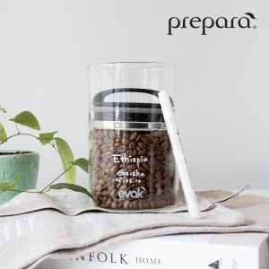 프리파라 컴팩 원두 보관 용기 통 커피 진공 밀폐용기 ​스몰