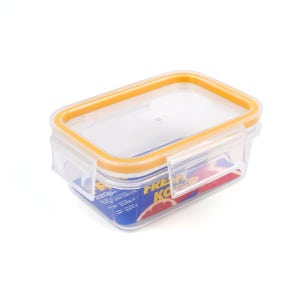 작고 실용적인 220ml 직사각 밀폐찬통 냉장고보관통
