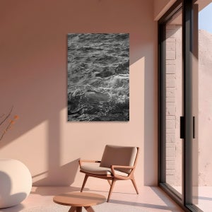 초대형 흑백사진 포스터 블랙 액자 23종 A0(841x1198)mm / Wave