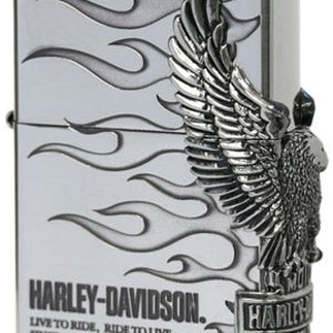 ZIPPO 지포 HDP-4 할리데이비슨 오일라이터 일본한정 실버이부시 라이더선물 남자