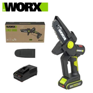 웍스 WD331 충전 미니체인톱 20V X 2.0AH 배터리1개 충전기1개 풀세트