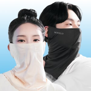 모델로 99.9% 자외선차단 쿨핏마스크 골프 얼굴햇빛가리개 등산 썬 남성 여성 UV프로텍션