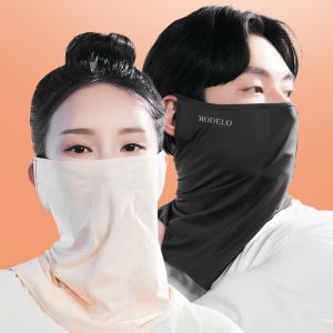 모델로 99.9% 자외선차단 쿨핏마스크 골프 얼굴햇빛가리개 등산 썬 남성 여성 UV프로텍션