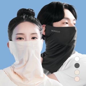 모델로 99.9% 자외선차단 쿨핏마스크 골프 얼굴햇빛가리개 등산 썬 남성 여성 UV프로텍션