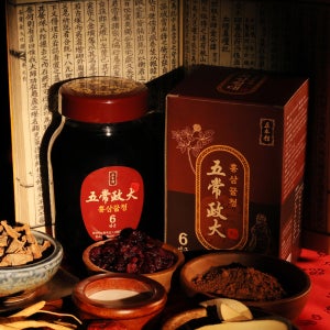 정본관 오상정대 6년근 홍삼꿀청 잠요 벌꿀60% 홍삼청30% 2.4kg
