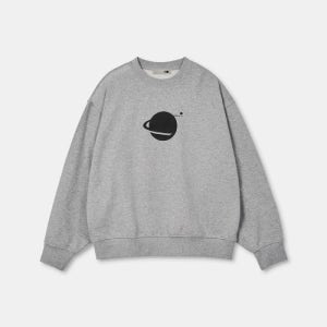 [오아이오아이컬렉션] 뉴 심볼 맨투맨 [MELANGE GREY]