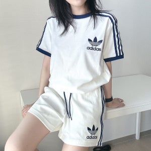 국내매장 아디다스 오리지널 우먼 테리 반팔 쇼츠팬츠