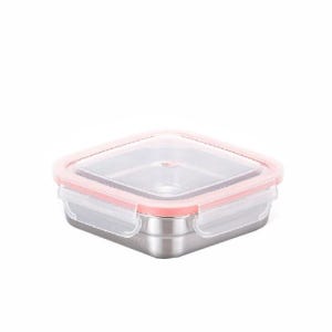 국산 올스텐 304 사각 반찬통 냉장고 보관 스테인리스 밀폐용기 800ml