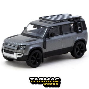 타막웍스 1/64 랜드로버 디펜더 110 Grey Metallic - GLOBAL64
