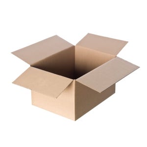 B5 사이즈 크기 택배 박스 27x20x13cm 100매 B골 골판지 종이 상자 무지