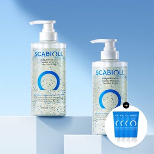 스카비올 탈모증상완화 캡슐 샴푸 500mlX2(+증정 트리트먼트 280ml)