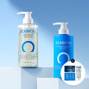 스카비올 탈모증상완화 캡슐 샴푸 500ml+단백질 트리트먼트 500ml(+GS25 5천원+샴푸 70ml)