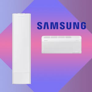 삼성 비스포크 AI 무풍 갤러리 2in1 인버터 에어컨 17+6평 56.9㎡/18.7㎡ AF80F17D22WRS