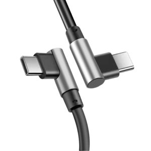 C타입 케이블 초고속 충전 100W 90도