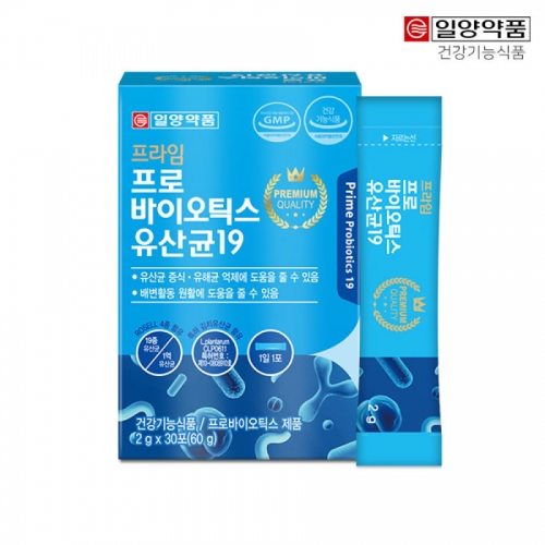 일양약품 프라임 <b>프로바이오틱스</b> <b>유산균</b>19